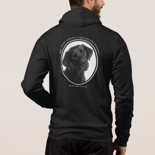 Black Lab / Ehefrau Hoodie