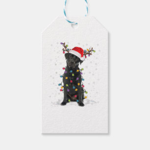 Black Lab Labrador Weihnachtsbaum Light Pajama Dog Geschenkanhänger