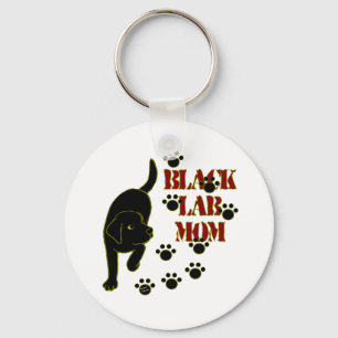 Black Lab Mom Schlüsselanhänger