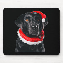 Black Lab Niedliche Weihnachtsmannmütze Bilder Wei