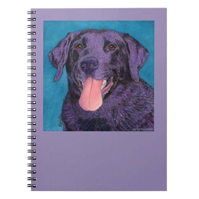Black Lab Notebook - "Pinecone" Notizblock (Vorderseite)