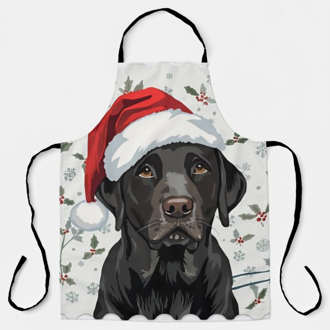 Black lab schürze (Vorderseite)