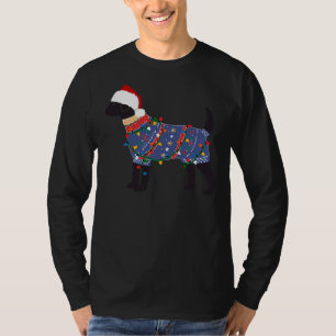 Black Lab Uggge Weihnachtssüßer T-Shirt