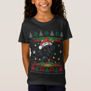Black Lab Weihnachten Weihnachten Weihnachten Weih T-Shirt