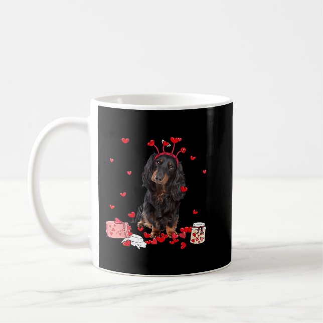 Black Labrador Ich höre, Sie hören nicht zu Kaffeetasse (Links)