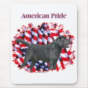 Black Labrador Pride Mousepad