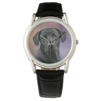 Black Labrador Retriever Armbanduhr