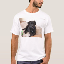 Black Labrador Retriever Puppy T-Shirt
