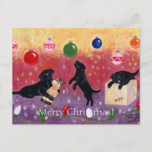 Black Labrador Weihnachten