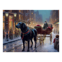 Black Labrador Weihnachten