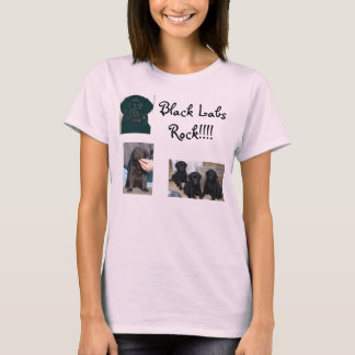Black Labradors Rock !!!! T-Shirt
