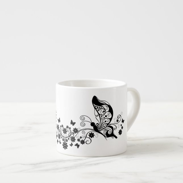 Black Lace Butterfells 8 Espressotasse (Vorderseite Rechts)