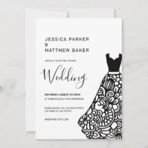 Black Lace Wedding