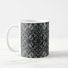 Black Lacework Artists Kaffeetasse