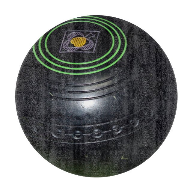 Black Lawn Bowl, Schneidebrett (Vorderseite)