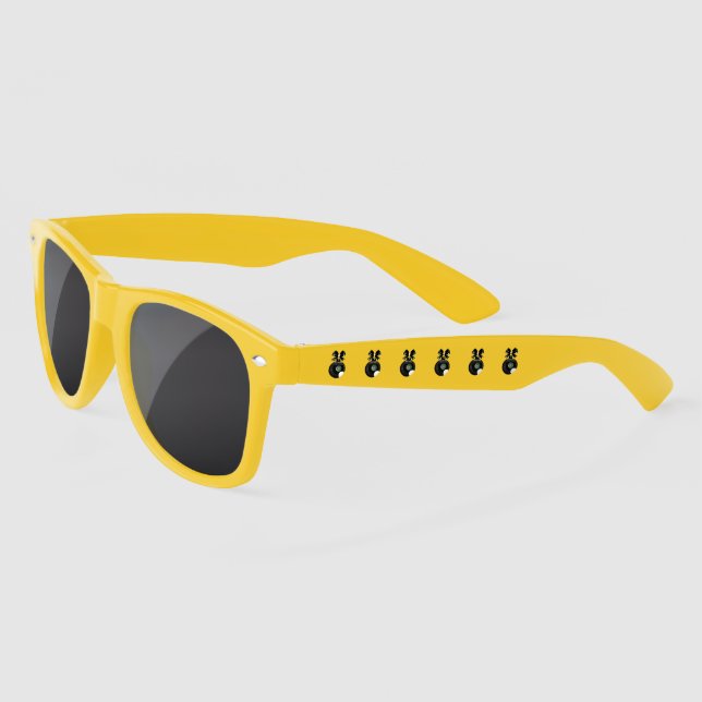 Black Lawn Bowls Weihnachtsbaum, Sonnenbrille (Links)