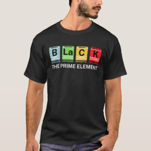 Black L'élément principal Histoire noire T-shirt