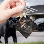 Black Leopard Big Cat Personalisierter Name Schlüsselanhänger<br><div class="desc">Dieses Design kann in dem Bereich personalisiert werden, der durch das Ändern des Fotos und/oder Textes zur Verfügung gestellt wird. Sie können auch angepasst werden, indem Sie auf Vorlage personalisieren klicken und dann auf die Schaltfläche klicken, um weitere Optionen anzupassen, um die Hintergrundfarbe zu löschen oder zu ändern, Text hinzuzufügen,...</div>