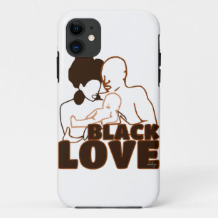 Black Liebe Brown Liebe iPhone 11 Hülle