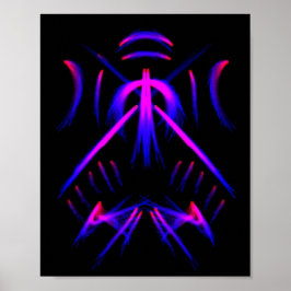 Black Light Poster von James Michael Miller