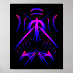 Black Light Poster von James Michael Miller