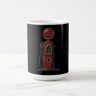 Black Lightning Oil Company Retro-Tankstelle Kaffeetasse