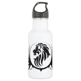 Black Lions Head Trinkflasche