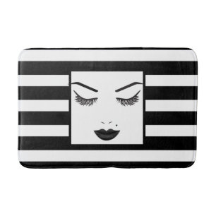 Black Lips Beauty Makeup Gesicht Wimpern & Augenbr Badematte