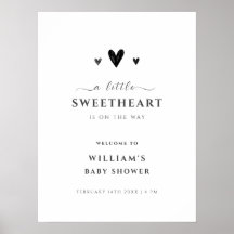 Black Little Sweetheart Willkommensdusche