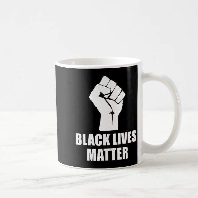 Black Lives Blm Human Rights Black History Month  Kaffeetasse (Rechts)