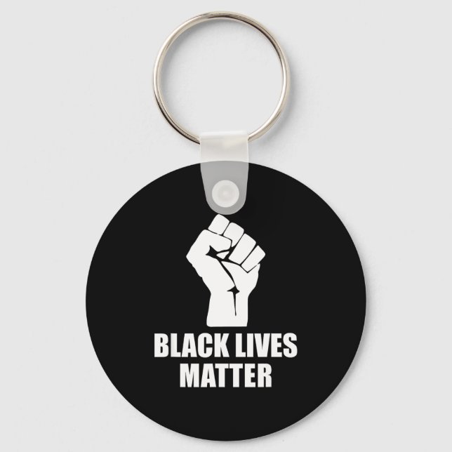 Black Lives Blm Human Rights Black History Month  Schlüsselanhänger (Vorderseite)