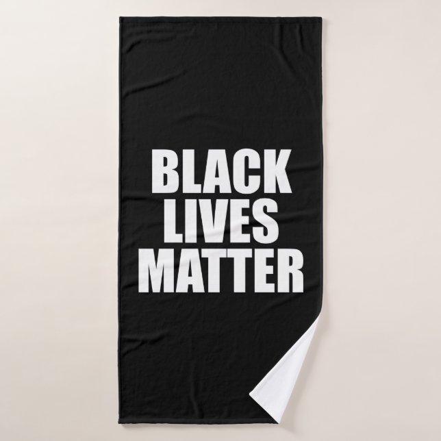Black Lives Materie Badehandtuch (Badehandtuch)