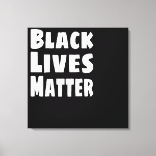 Black Lives Materie BLM Leinwanddruck
