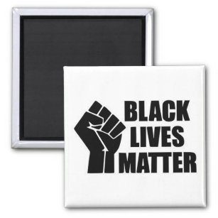 Black Lives Materie - BLM Logo Magnet