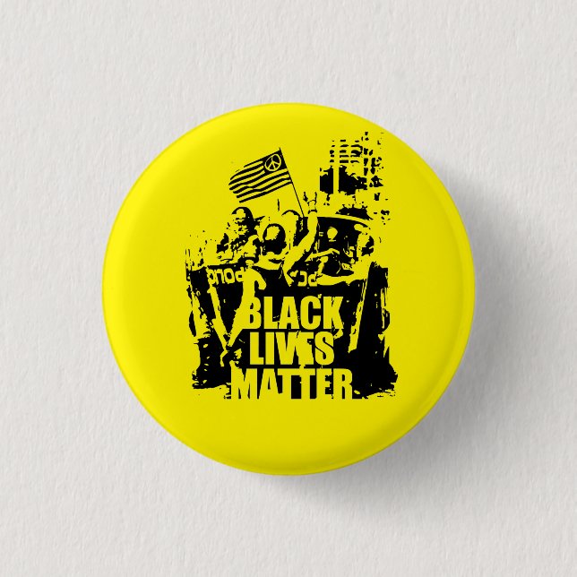 Black Lives Materie Button (Vorderseite)