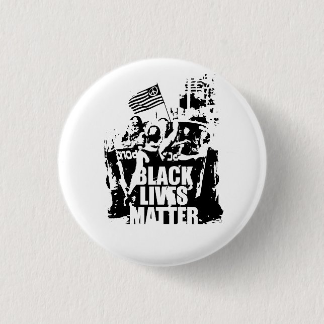 Black Lives Materie Button (Vorderseite)