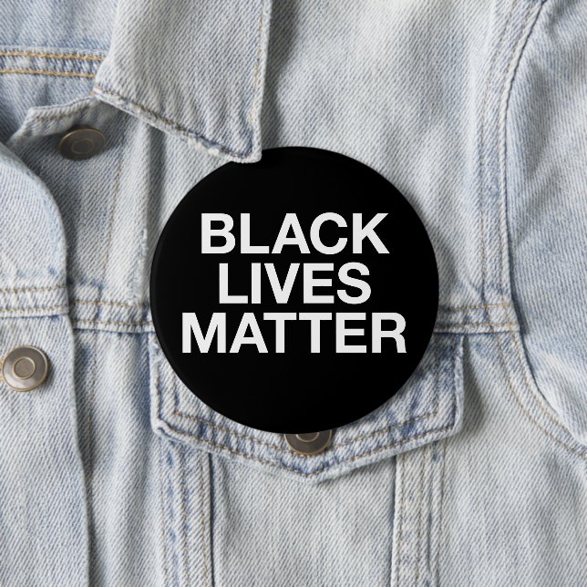 Black Lives Materie Button (Beispiel)
