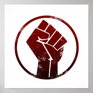 Black Lives Materie FIST 3 #BLM Poster