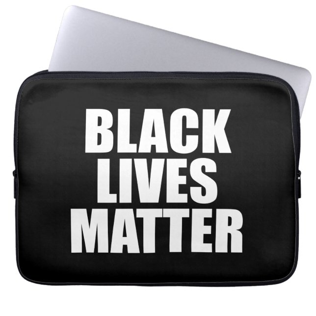 Black Lives Materie Laptopschutzhülle (Vorderseite)