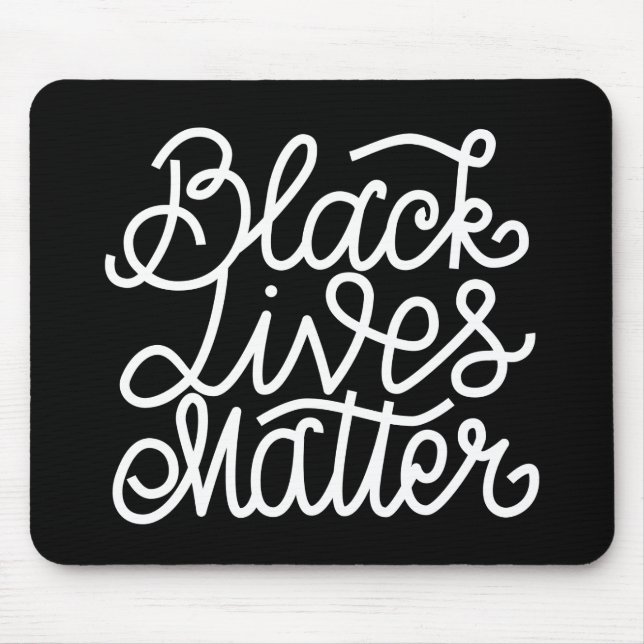 Black Lives Materie Mousepad (Vorne)