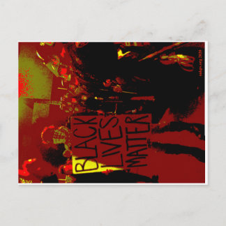 Black Lives Materie Postcard Postkarte