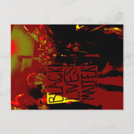Black Lives Materie Postkarte