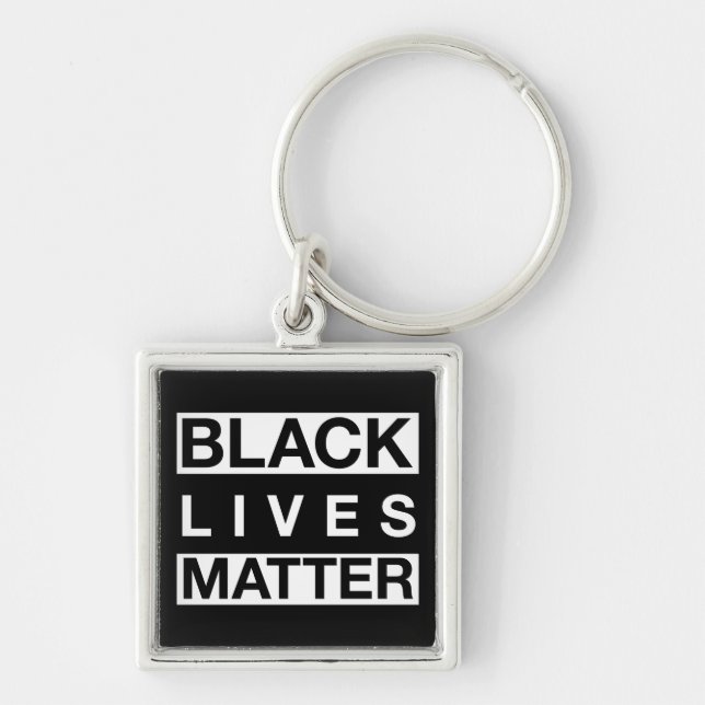 Black Lives Materie Schlüsselanhänger (Vorne)