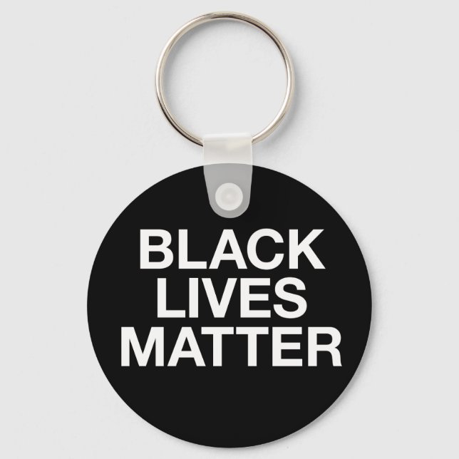 Black Lives Materie Schlüsselanhänger (Vorderseite)