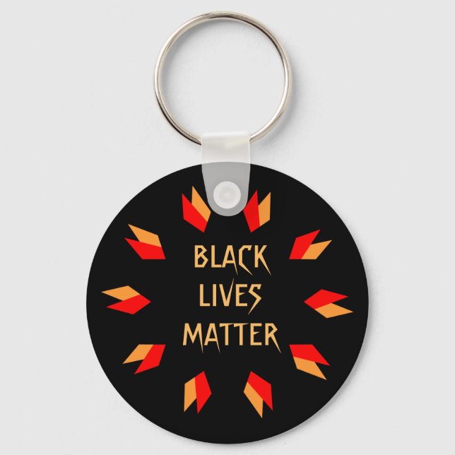 Black Lives Materie Schlüsselanhänger (Vorderseite)