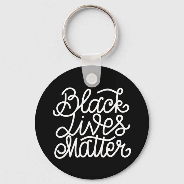 Black Lives Materie Schlüsselanhänger (Vorderseite)