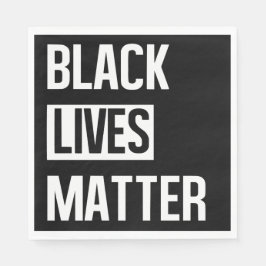 Black Lives Materie Serviette