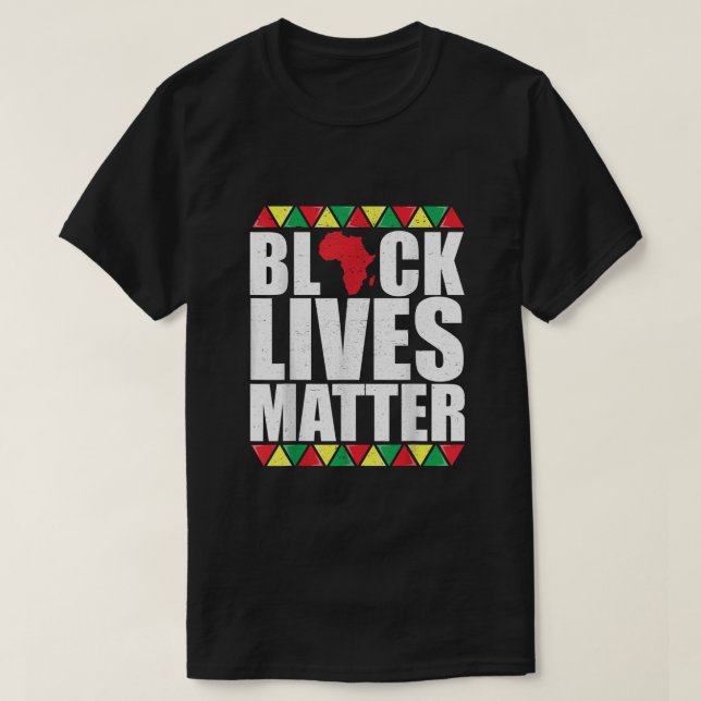 Black Lives Materie T-Shirt (Design vorne)