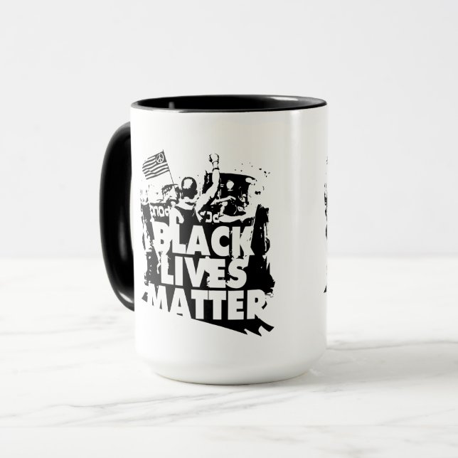 Black Lives Materie Tasse (Vorderseite Links)