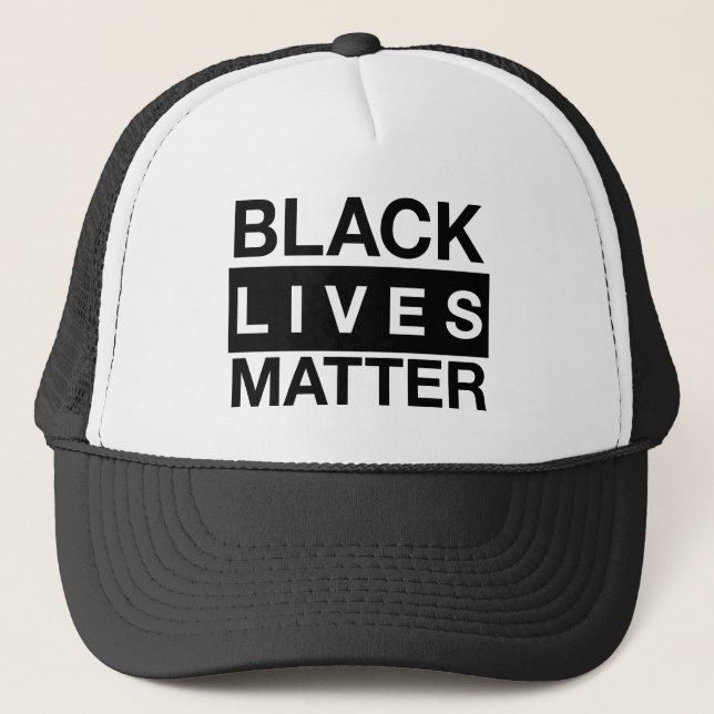 Black Lives Materie Truckerkappe (Vorderseite)